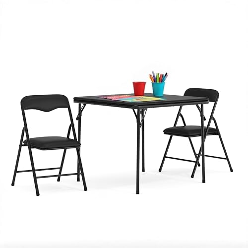 Flash Furniture Mindy Kids 3-Piece Folding Table and Chairs Set