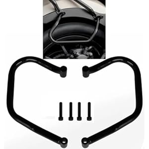Tyuhk Pannier Rail Saddlebag Supports Guard Bars Made For Honda Rebel Cm Cmx 500 300 2016 2017 2018 2019 2020 2021 2022 2023 2024 16-24 Black 7 41lqclq0rcl. sl500 . ss300