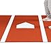 All Turf Mats Proball Baseball/Softball Hitting Mat – 6 x 12 Indoor/Outdoor Batting Cage Practice Mat with Tufted Batter’s Box Lines – Durable Clay Polyurethane Turf with Inlaid Home Plate