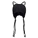 BIKMAN Cute Cat Ears Knit Hat Ear Flap Crochet Beanie Hat