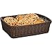 Produktbild Westmark Mehrzweck-Korb, geeignet für Hotel und Gastronomie, Rechteckig, ca. 37 x 30 x 9 cm, Synthetikfaser, Saleen Edition, Braun, 02052006101