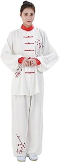 Hand Embroidery Unisex Tai Chi Uniform Cotton Chinese Kung Fu Wear Martial Arts Suit for Men and Women
