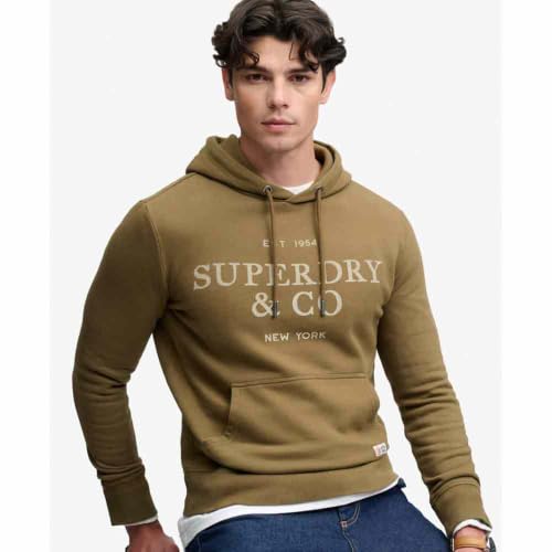 Superdry Homme Sweat à Capuche 1954 Company Coupe Décontractée - vue 7