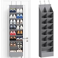 Lifewit Hanging Shoe Storage with Deep Pockets, Over the Door Shoe Organisers