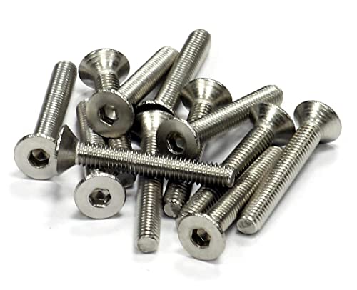 Vis M3x20mm Integy anti-rouille à tête fraisée pour rouler sur terre et boue RC