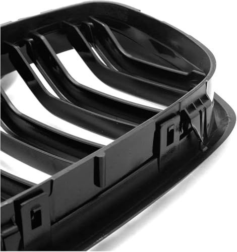 Calandre avant noire BMW E39 style double pont finition ABS premium - 2
