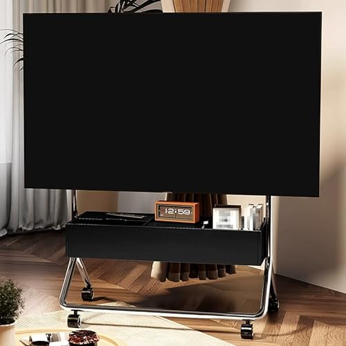 Soporte móvil de TV con ruedas para pantallas 32-75'' miniatura 1