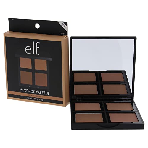 e.l.f. Bronzer Palette - Bronzed Beauty Women Bronzer 0.56 oz - Image 5