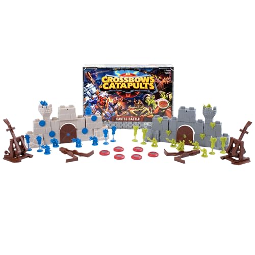 CROSSBOWS & CATAPULTS - Jeu de Société de Stratégie pour Enfants dès 7 Ans - Bataille de Catapultes Contre Châteaux - Constructions Légendaires & Destructions Épiques - 2 Joueurs - 20 à 30 Min – vue 2