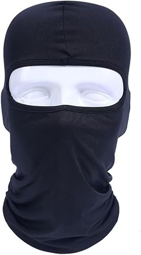 Pasamontañas de esquí, protección UV, capucha para el sol, máscara ligera de cara completa, motocicleta, correr, equitación, escalada