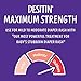 Desitin Maximum Strength Baby Diaper Rash Cream, 40% Zinc Oxide, Hypoallergenic No Added Parabens & Dyes, Protects & Relieves Baby’s Skin for Up to 12 Hours, Prevents Diaper Rash, 4.8 oz Tube