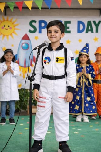 Image of FancyDressWale Community Helper & Career Role Play Costume for Fancy Dress Pilot, Navy, Army, astronaunt, Police Costumes