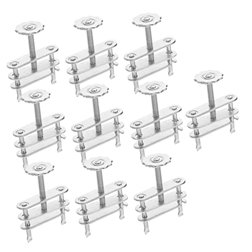 ARTSEWPLY 10 Abrazaderas De Tubo De Laboratorio Tornillo Giratorio Para Control De Flujo, Compatibles Compresor De Manguera, Resistentes y Precisas Para Experimentos Químicos y Enseñanza