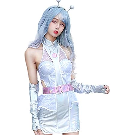 Amazon Malymoon 即納 ハロウィン コスプレ 宇宙人 近未来 エイリアン Sf コスプレ ハロウィン セクシー サイバー コスチューム 制服 衣装 コスチューム 仮装 コスプレ衣装 3387 コスプレ 仮装 通販