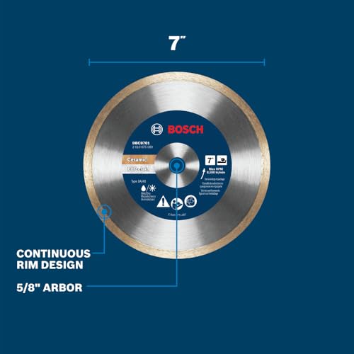 Bosch DBC0701 Continuous Rim Diamond Wheel
