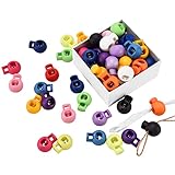 [Elección Multicolor] - 13 colores cerraduras de cable, cada color tiene 5 piezas, totalmente 65 piezas bloqueo de cable con colores variados satisfacen sus necesidades.