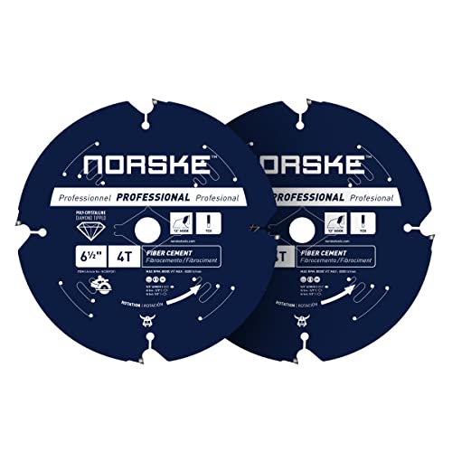 Lame de scie diamant Norske Tools NCSBP281C Hardie, robustesse PCD 16,5cm pour coupes parfaites