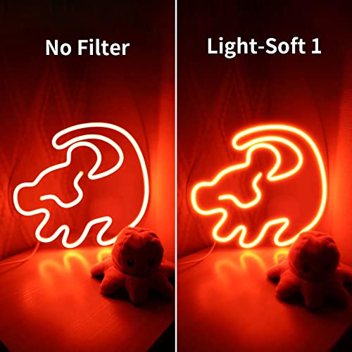 Image of Walking Way 72MM White Mist Diffusion Filter - Subtler Soft Focus Circular Lens Filter - Dreamy Fog Effect Softening Camera Diffuser for Digital DSLR Camera (Light-Soft 1, 72MM)