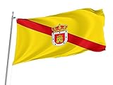 Bandera Del Orgullo Ciudad De Nogales, Badajoz, España Bandera Balcón Resistente Al Viento Y La Lluvia Banderas Premium Clásico Garden Flag Para Patio Jardin Festival 90X152CM