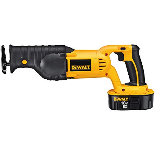 DEWALT DC385K Kit de serra alternativa sem fio Ni-Cad de 18 volts