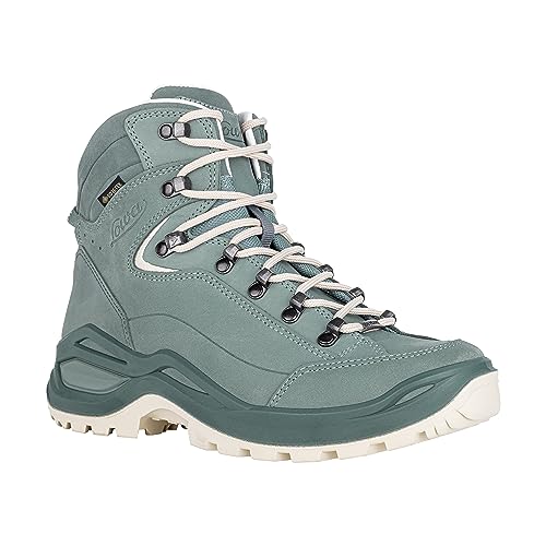 Lowa Renegade 100 GTX MID Ws Sportschuhe Damen Wanderschuhe Blau Freizeit, Schuhgröße:EUR 41 | UK 7