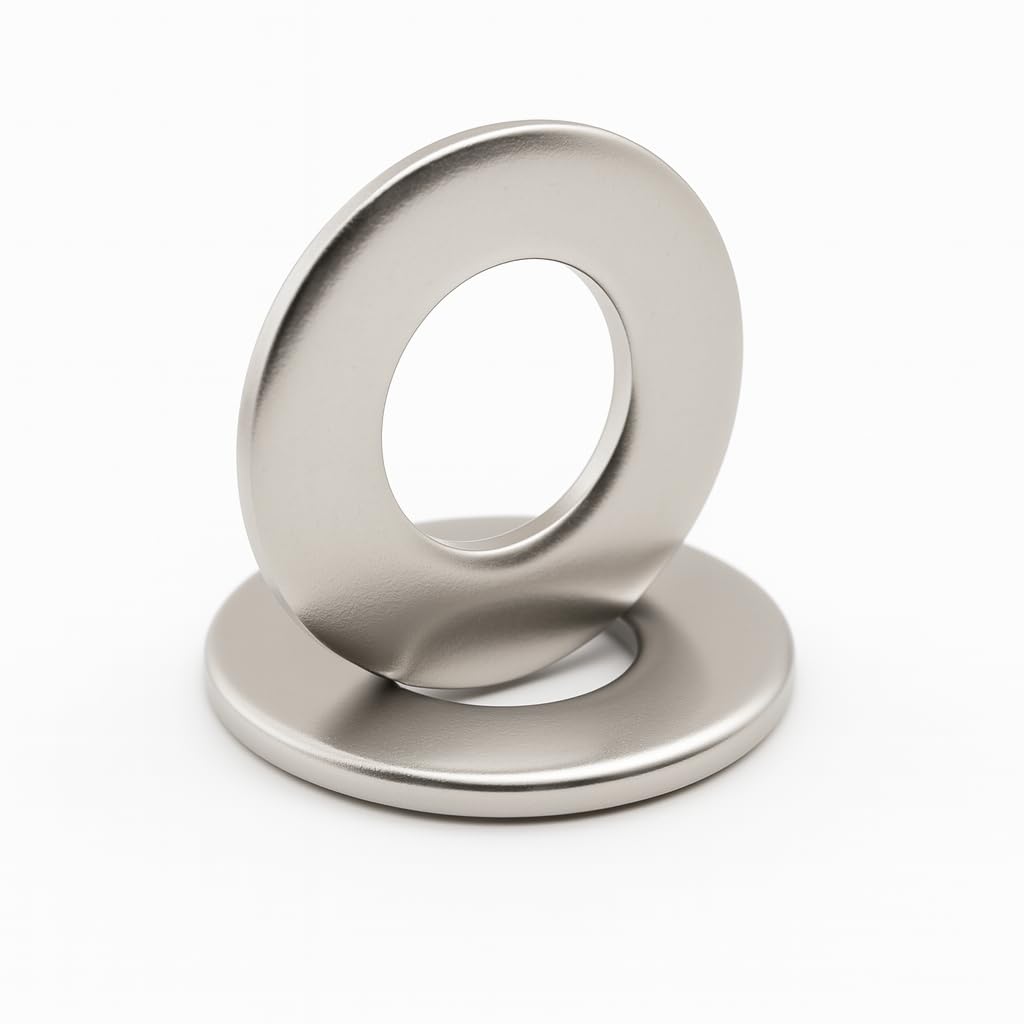 Stainless Steel Washers: M18 x 36mm - Thickness 3mm | Flat Washer M18 x 36mm | Stainless Steel A4 (V4A/AISI 316) Standard NFE 25514 M | For Screws, Nuts, Bolts: Pack of 5 ProRaje