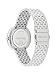 Calvin Klein Reloj De Movimiento De Cuarzo De Dos Manecillas para Mujer Colección Twisted Bezel con Correa de Acero Inoxidable Plateada Imagen de Calvin Klein Reloj De Movimiento De Cuarzo De Dos Manecillas para Mujer Colección Twisted Bezel con Correa de Acero Inoxidable Plateada