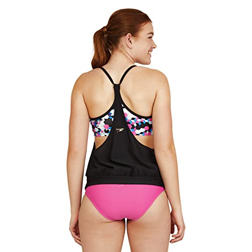Image of Speedo womens Swimsuit Top Tankini Blouson