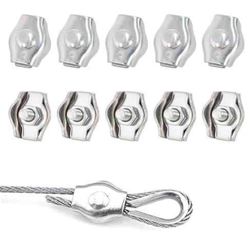 ZYFC M3 Stainless Steel Wire Rope Clips Cover