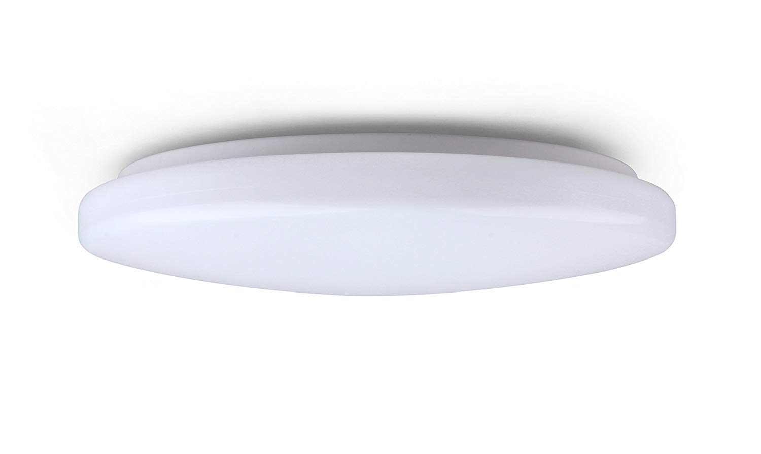 13 inch LED Flush Mount Ceiling Light Fixture, Dimmable, 1300 Lumen, 17.5W Repalce 125W, ETL/ES Rated