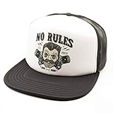 5 Panel Cap. Perfekte Passform für Sie und Ihn durch verstellbaren 7 Loch Riemen am Hinterkopf, Schweißband aus Baumwolle.