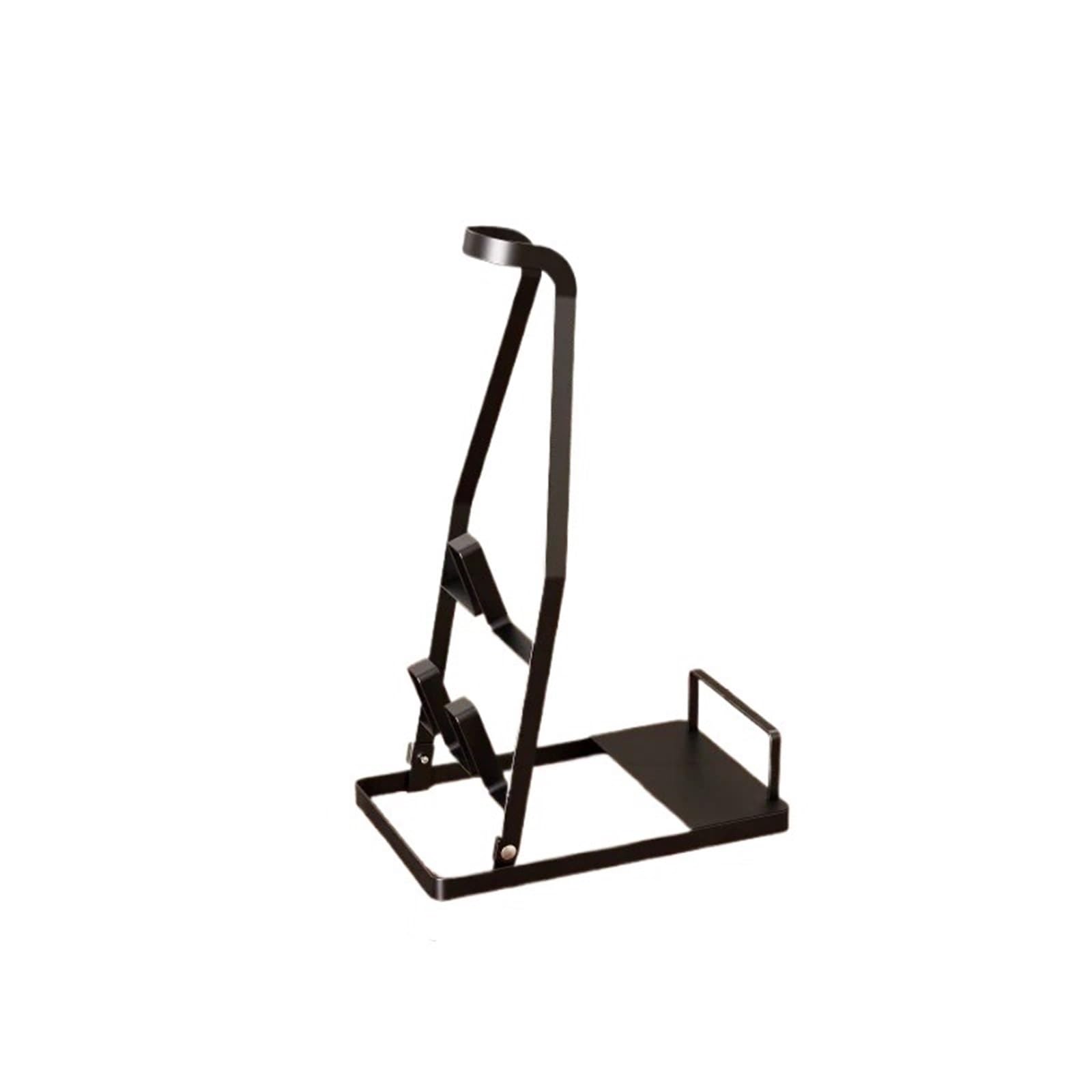 Staubsauger Aufbewahrungsregal Staubsauger-Aufbewahrungsregal, Haushaltswaren-Ablage, Wischmopphalterung, Chargen-Staubsauger ohne Lochung(Black)