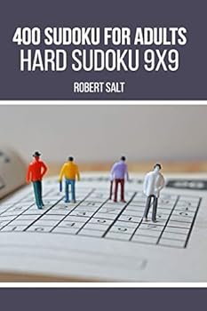Paperback 400 Sudoku for adults: Hard Sudoku 9x9 Book