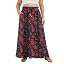 Print Dark Blue Orange
