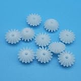 Verarbeitung: Präzisionsguss S162A 0,5 Mt Kegelritzel 16 Zähne 2mm Wellenloch Kunststoff Kegelrad Spielzeug Teile Zubehör 10 Teile/Paket Diameter : 2mm Tight, Number of Teeth : 16 Teeth