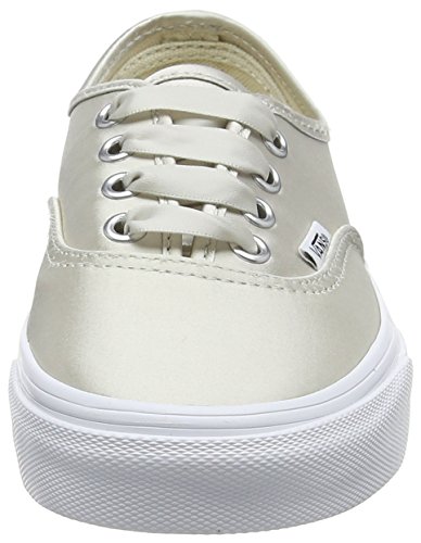 Vans Vans Women's Authentic Trainers, Beige (Satin Lux) Light Silver/True White Q9j, 6 UK 39 EU
