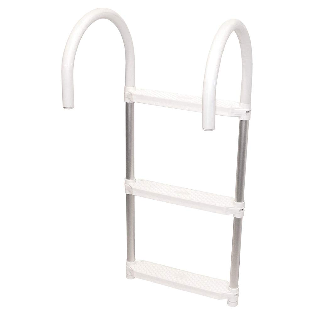 Shoreline Marine Ladder Aluminum 4 Step Folding