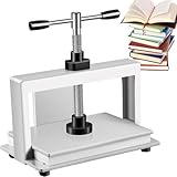 Manuelle Dokumentenpresse mit 1500 kg Druck zum Abflachen von Büchern, Papieren und Finanzdokumenten