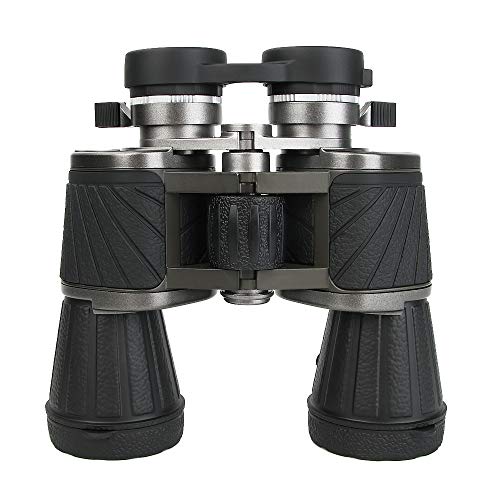 Binow 10X50 Powerful Binoculars Additional Eye Focusing Wheel Low Light Night Vision
