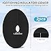 Orchidleaf 2 Pcs Ice Fishing Hole Covers, 12 Inch Ice Fishing Hole Insulator Cover Ice Fishing Safety Hole Cover for Prevents Ice Holes from Freezing During Winter Fishing