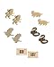 Produktbild Harry Potter Offizielle Hogwarts Symbole Annahme Brief Ohrringe Set - 5 Paar