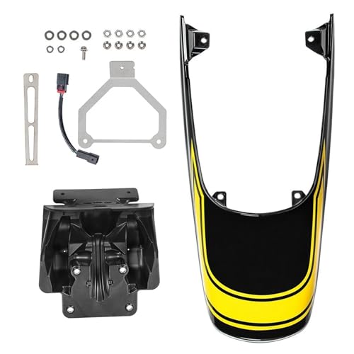 Queue de capot Kawasaki Z900 RS jaune pour virées solos