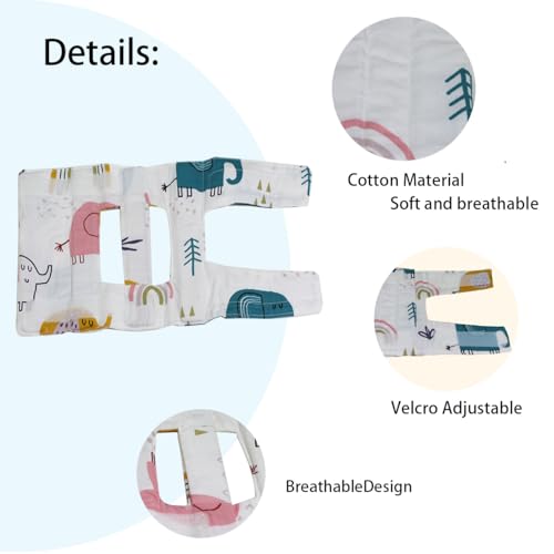GZFQJJ Prevention of face scratching, thumb-sucking habits, pulling on IV lines Child elbow immobilizers, splints and arm restraints, Infant child to prevent hand-to-face habits (Medium)