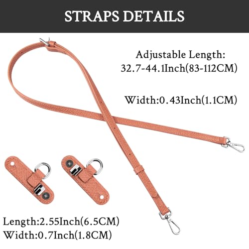 Image of SOPROM Crossbody Strap for Longchamp Pouch with Handle Mini Bag Adjustable Conversion Replacement Kit for Long Champ