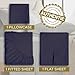 Twin XL 100% Microfiber Double Brushed Sheet Set - Extra-Soft & Wrinkle-Free - 15