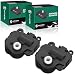 Set of 2 HVAC Air Door Actuator Heater Blend Door Levers for Chevrolet Impala 2004-2013 Corvette Malibu Monte Carlo Buick LaCrosse Cadillac XLR