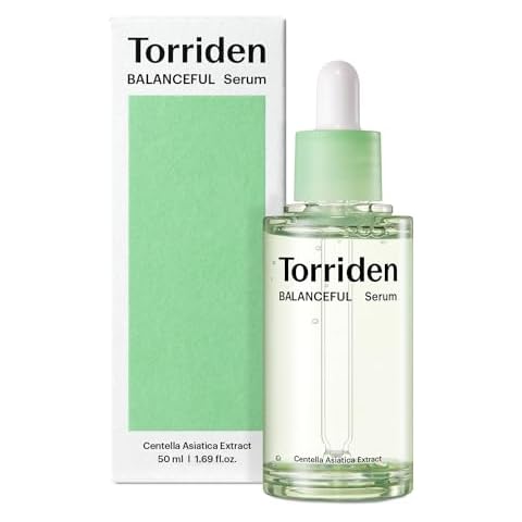 Torriden BALANCEFUL Serum 50ml (1.69 fl.oz.) | Instant Soothing and Balancing Care for Sensitive Skin | 5D CICA, Hydrolyzed Hyaluronic Acid, Panthenol | Korean Facial Serum Cover