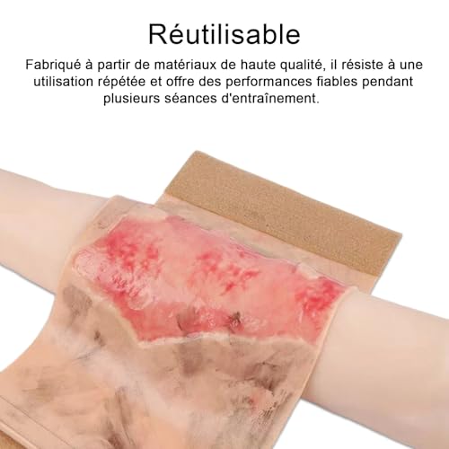 Modèles de peau humaine pour la formation médicale et simulation de brûlures - 2