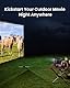 JMGO 100 Zoll Projektorleinwand, 4K/3D/HDR-Unterstützung, Anti-Falten, hoher Kontrast, Front- & Rückprojektion, einfache Installation für Heimkino, Outdoor-Filme, Büro & Gaming