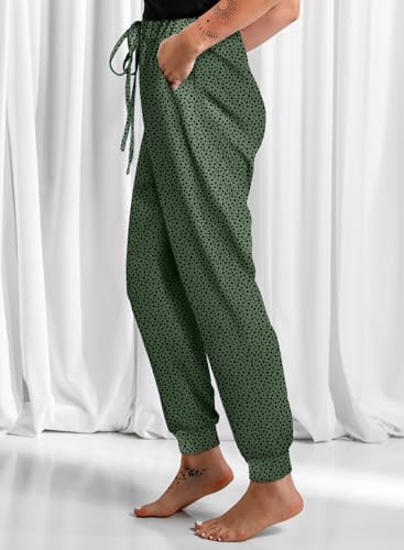 Image of Dokotoo Womens 2026 Soft Casual Drawstring Tie Elastic Waist Loose Jogger Pants with Pockets